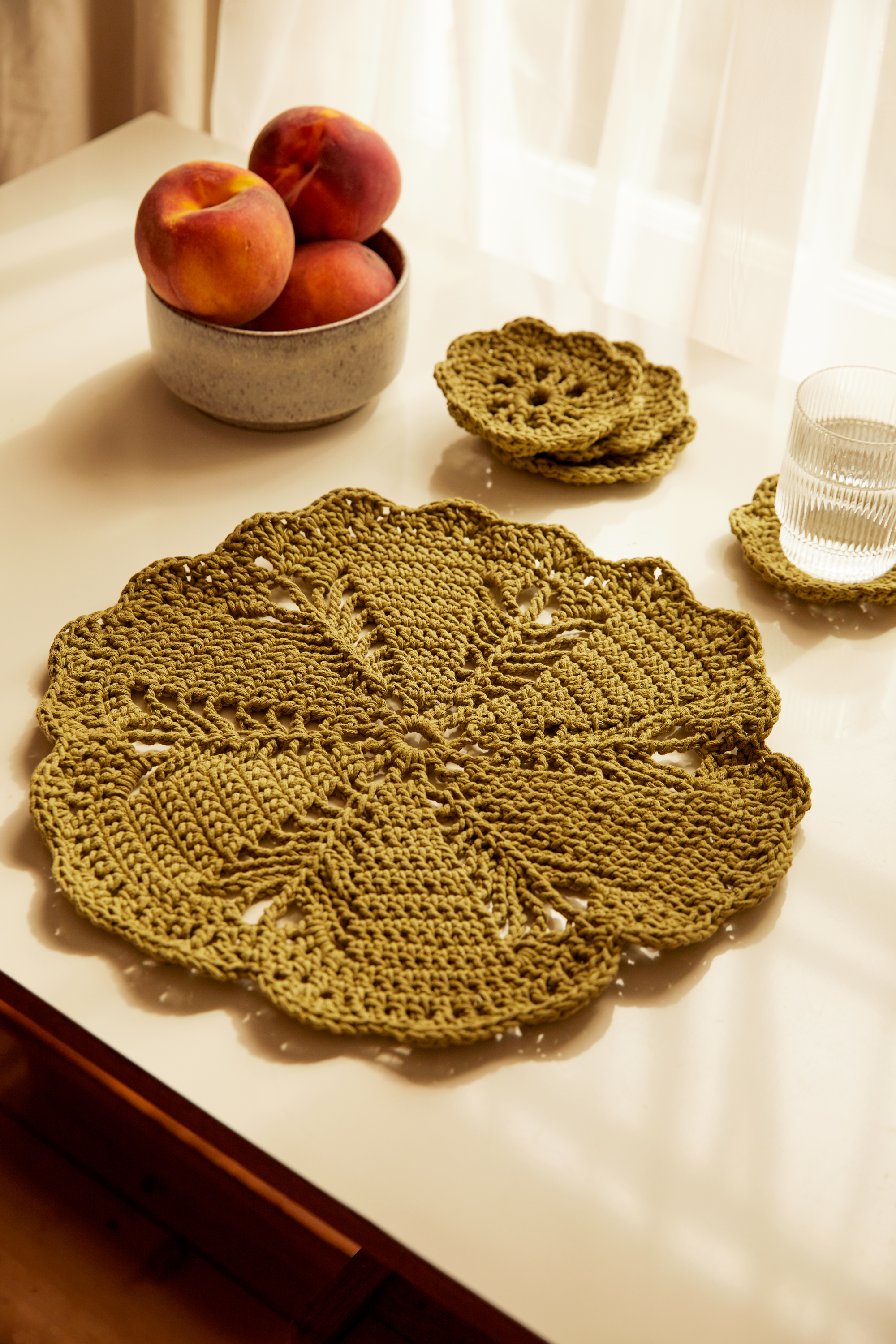 Inhale Mat & Coasters