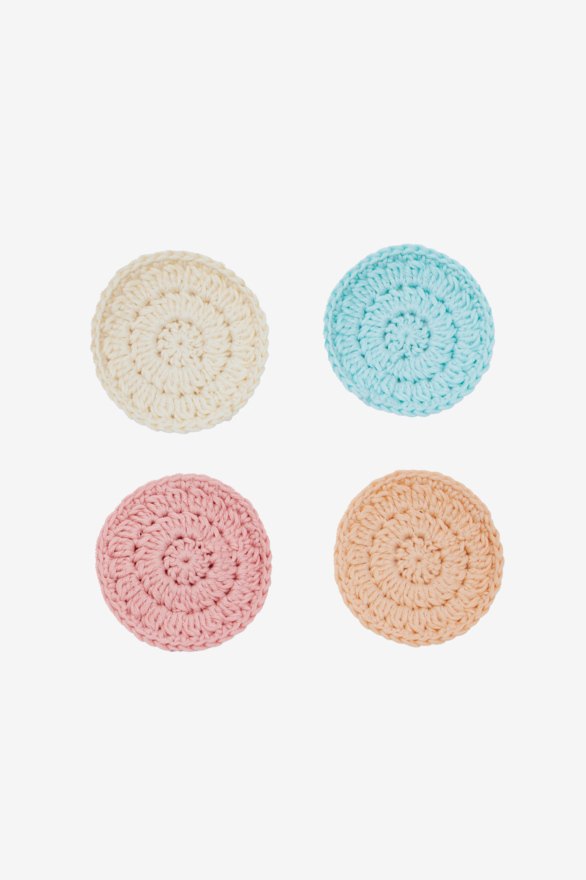Reusable Face Pads Easy Crochet Pattern