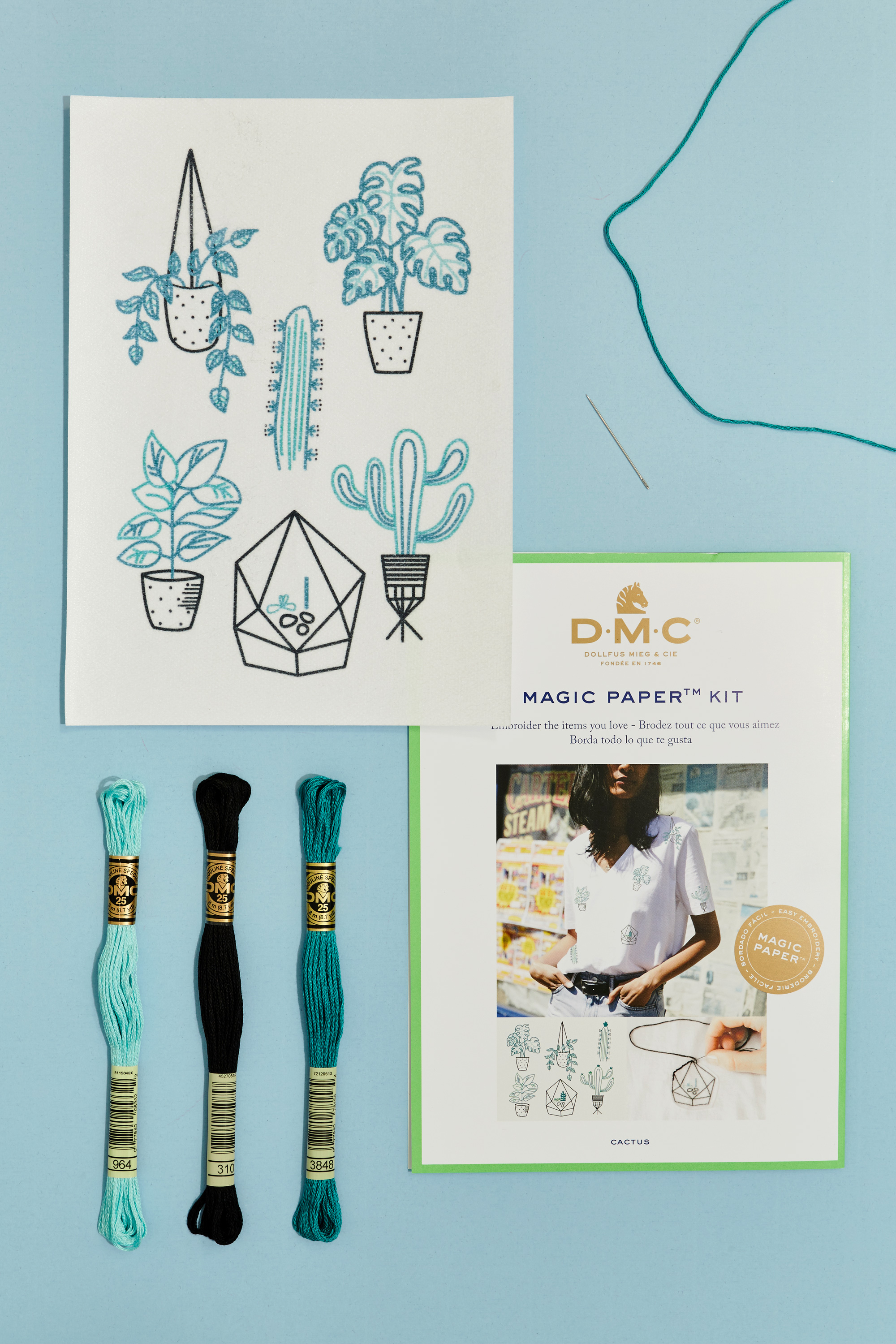 Embroidery starter kits