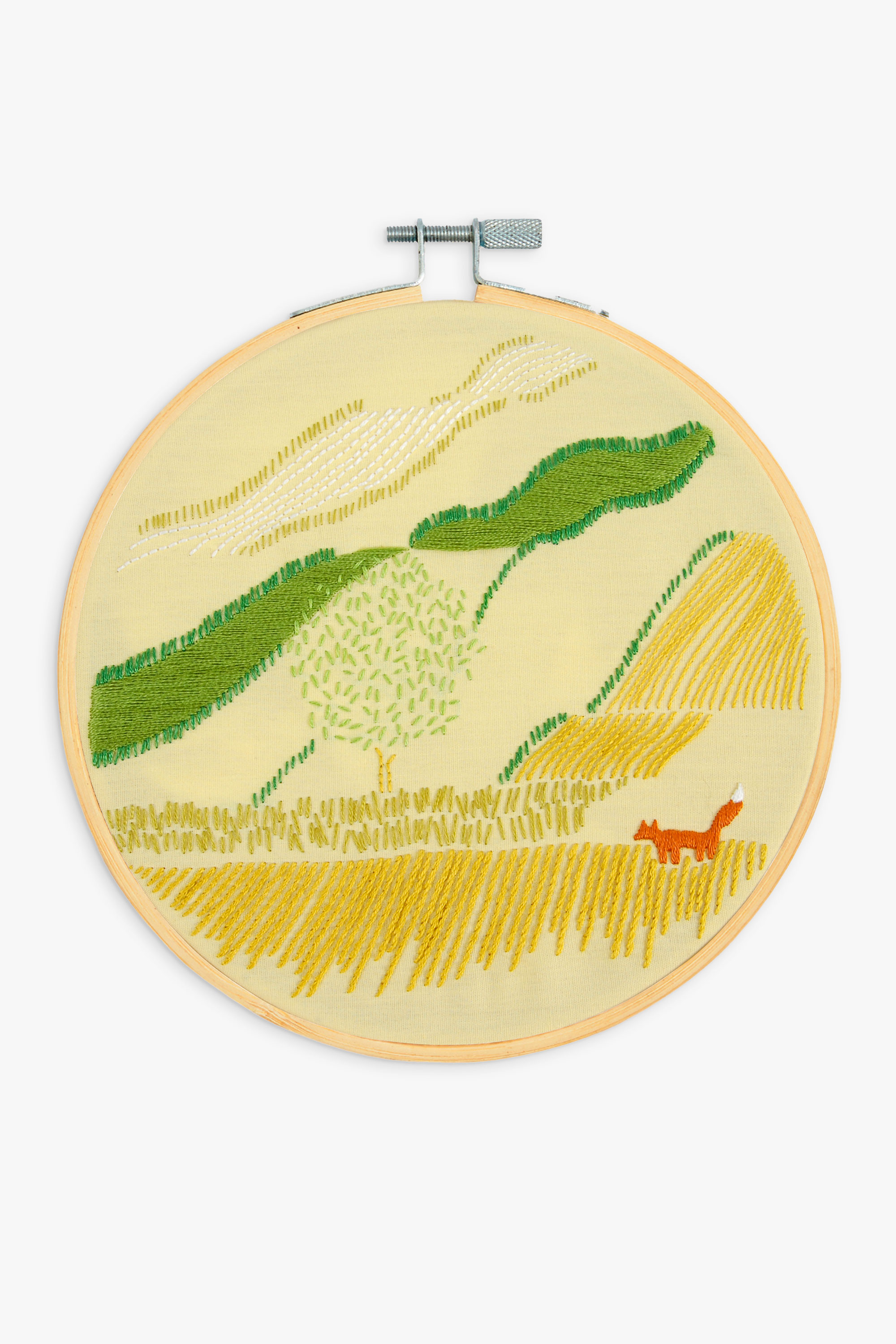 The Countryside, Infinite Spaces Intermediate Embroidery Kit