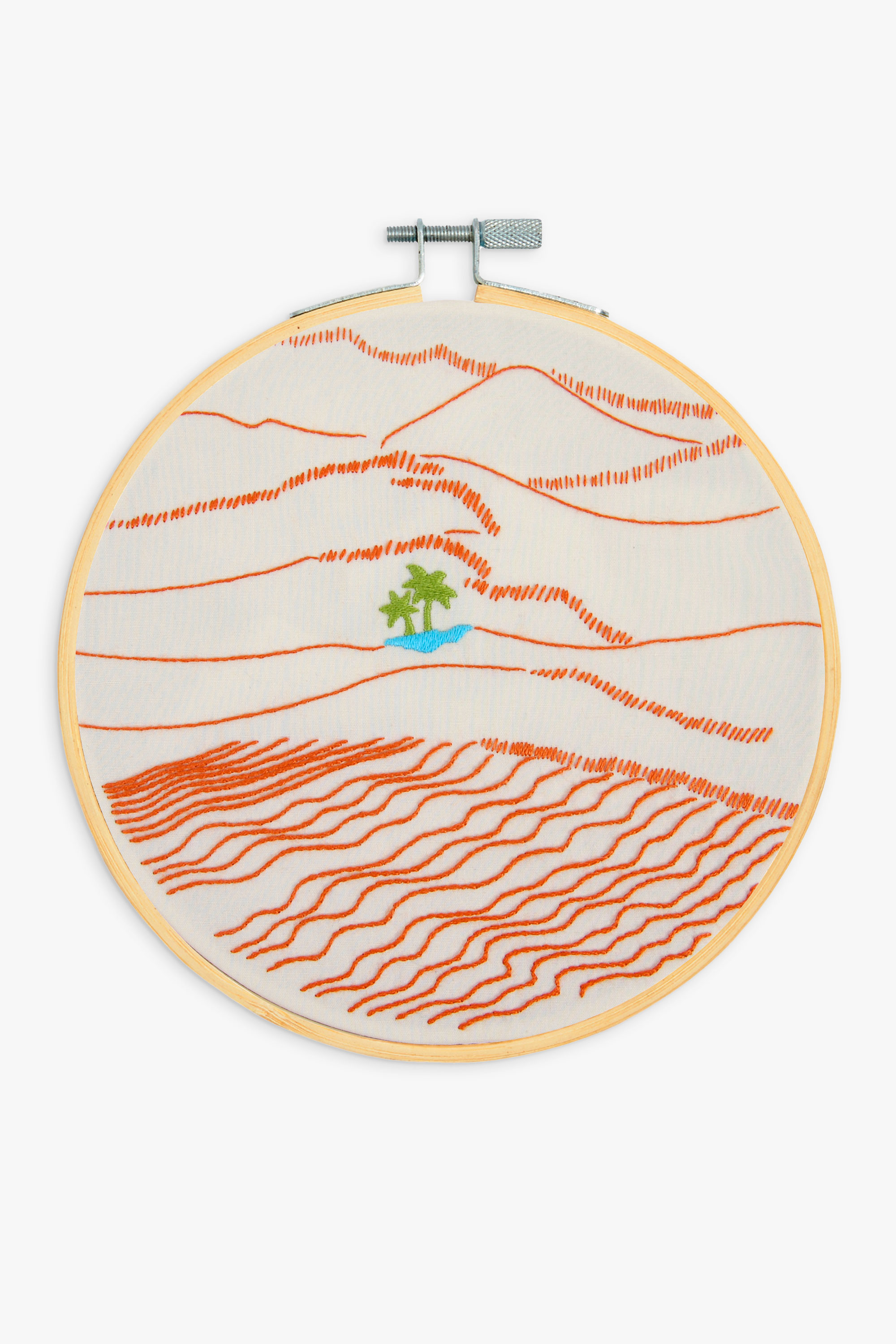 The Oasis, Infinite Spaces Intermediate Embroidery Kit
